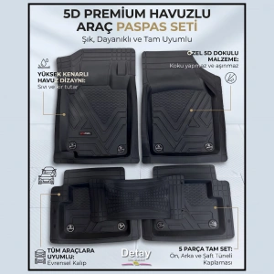 Paspas Havuzlu 5D Siyah