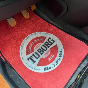 Tuborg Dekor Halı Paspas 4lü