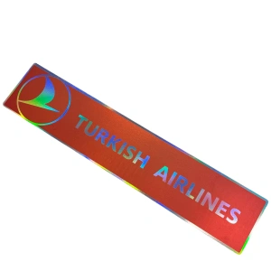 Turkish Airlines Dekor Plaka