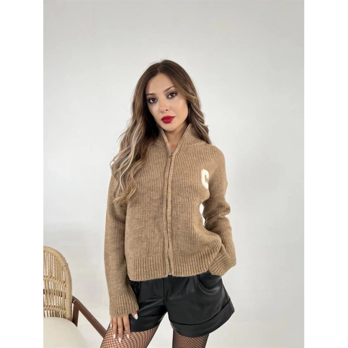 3907 TRİKO ŞARDONLU ARMALI HIRKA-VİZON