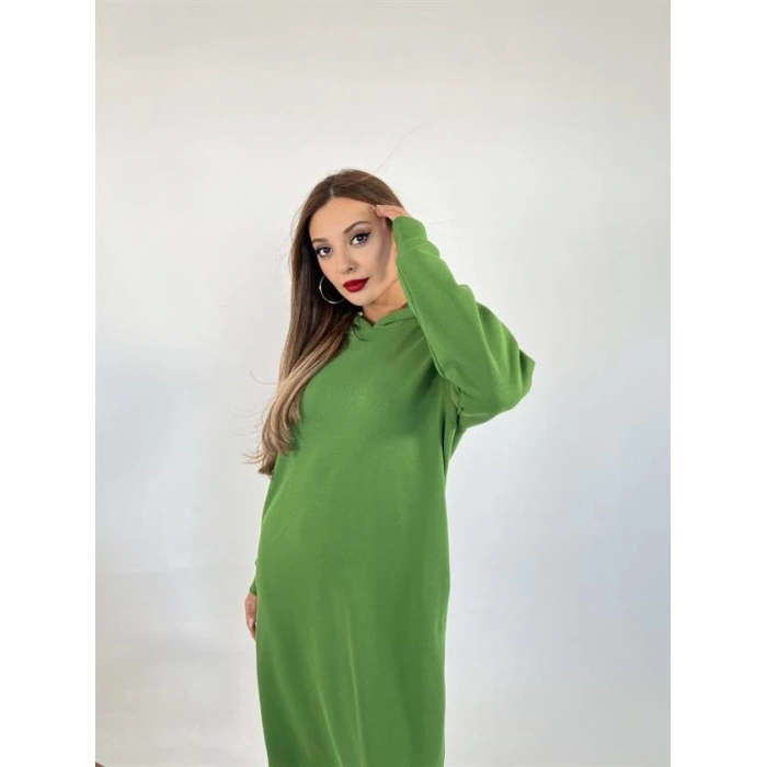 5574 UZUN SWEAT-YEŞİL