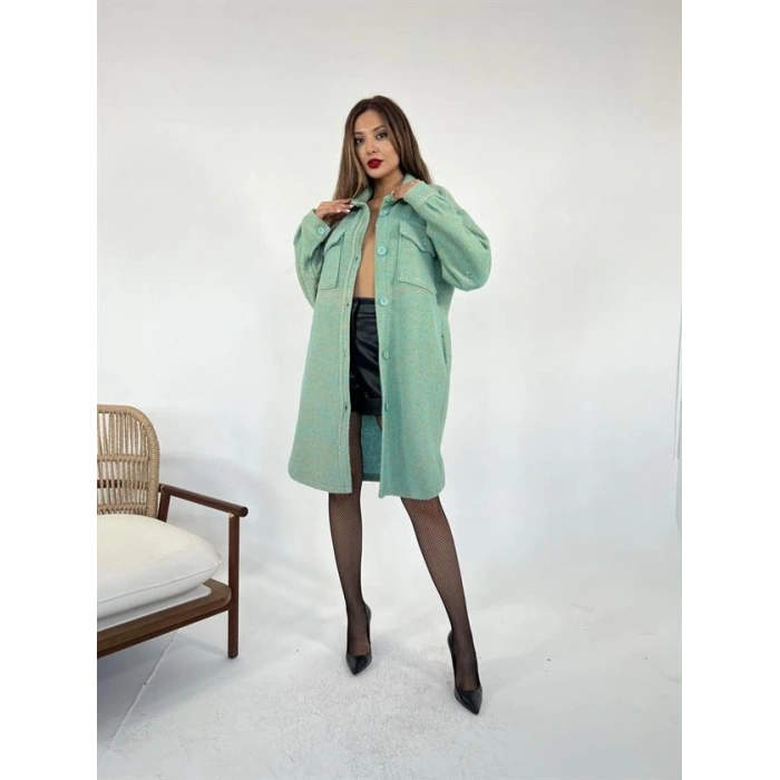 5637 CEKET-AÇIK YEŞİL