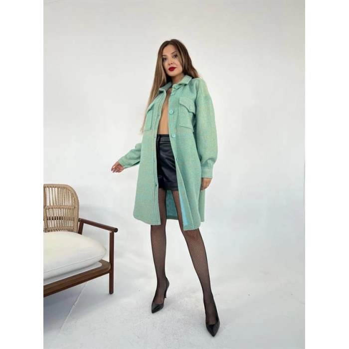 5637 CEKET-AÇIK YEŞİL