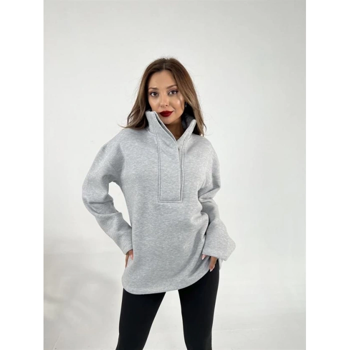 6616 SWEAT-GRİ MELANJ