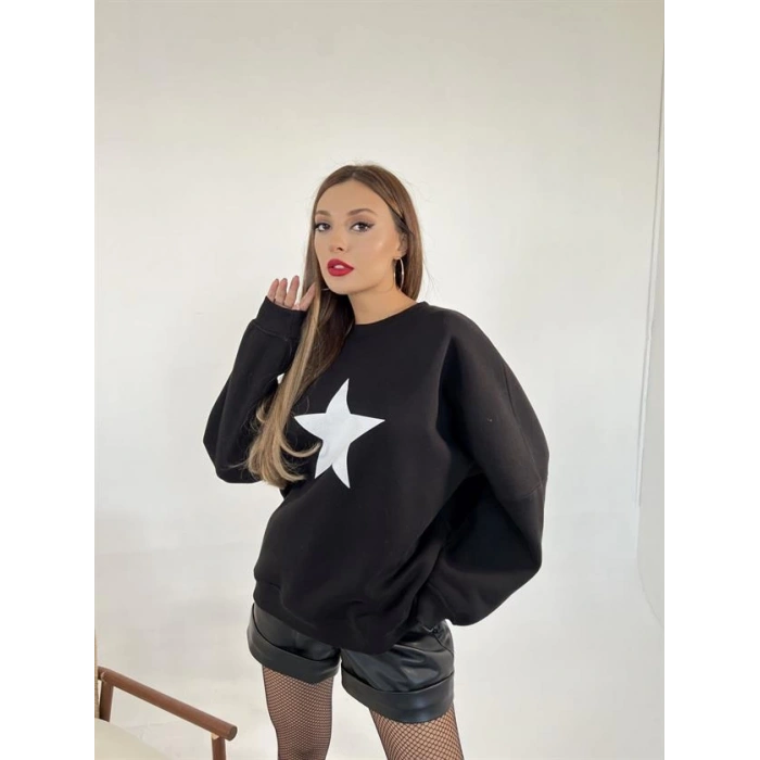6664 SWEAT-SİYAH