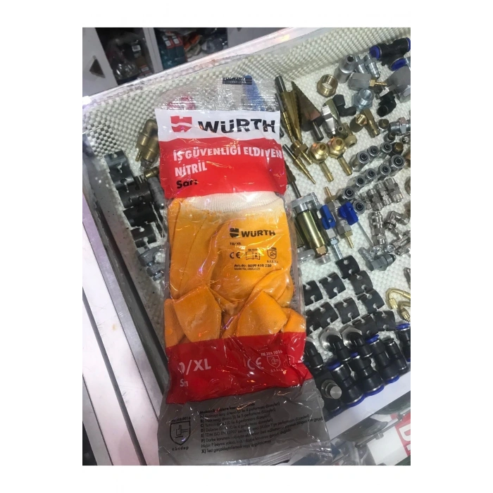 Nitril Eldiven Sarı 10 Xl