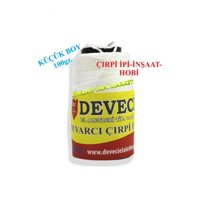Duvarcı Çırpi Ipi-hobi El Işleri-inşaat-çirpi Ipi-naylon Ip (KÜÇÜK BOY) 100gr.