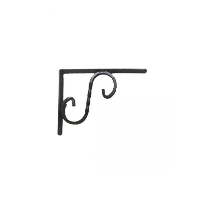 Ferforje Raf Altı Lüks Siyah