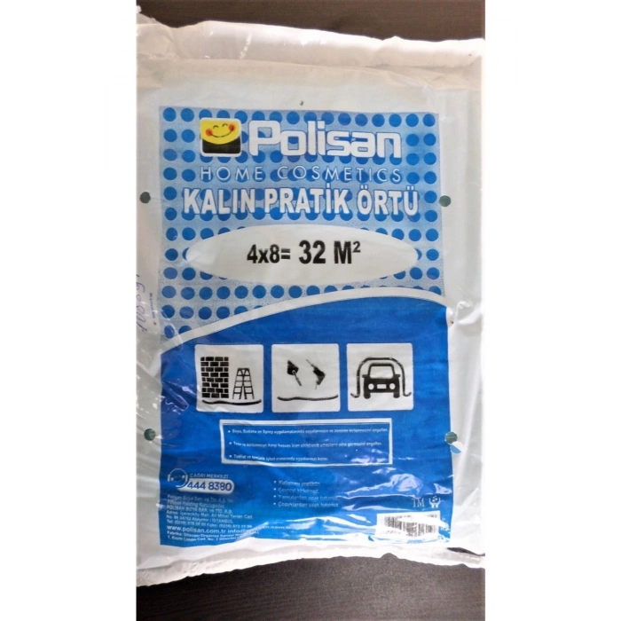 Marka Koruyucu Kalın Pratik Örtü 4x8= 32m²(1adet)