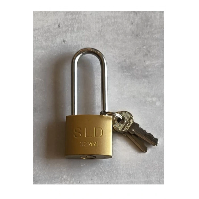 UZUN SARI ASMA KİLİT 32MM
