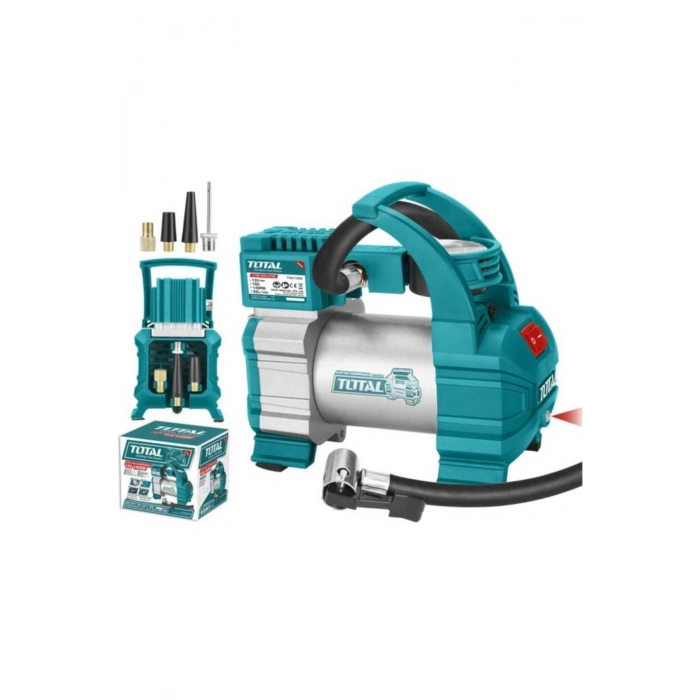 Araç Hava Kompresörü Led Işıklı Çakmaklı Kablo NMS HIRDAVAT TTAC14061