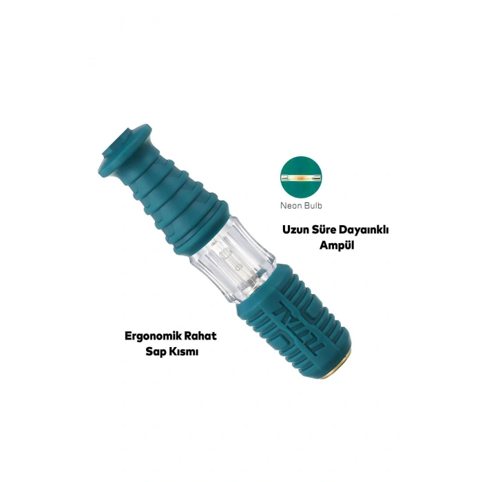 Kontrol Kalemi 140 mm Elektrik Priz Faz Voltaj Kontrol Tornavidası Düz Uçlu THT291408