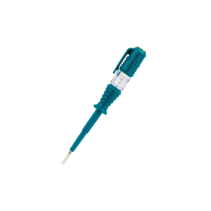 Kontrol Kalemi 140 mm Elektrik Priz Faz Voltaj Kontrol Tornavidası Düz Uçlu THT291408