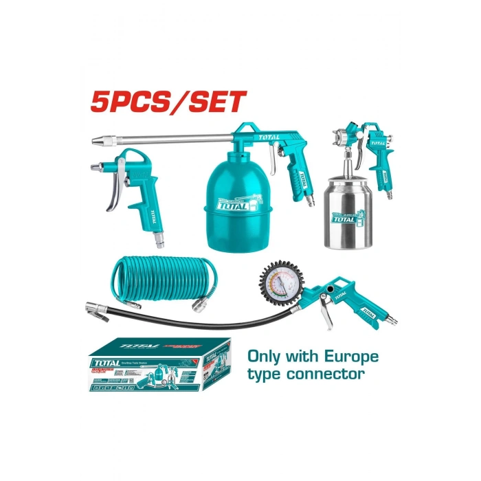 5 Parça Havalı El Aletleri Seti - TATK051