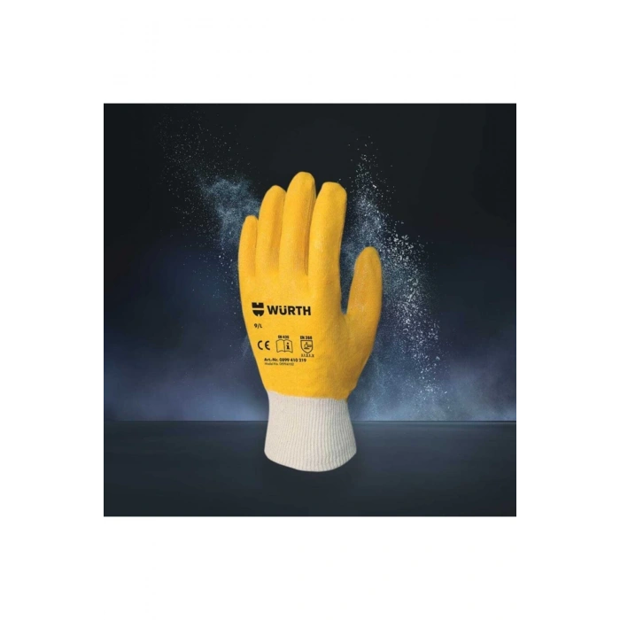 Koruyucu Tam Kaplamalı Nitril Eldiven 4 Çift