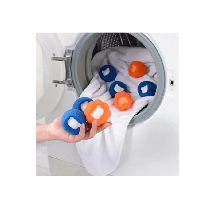 Çamaşır Makinesi Tüy Ve Kıl Toplama Topu 1 Adet