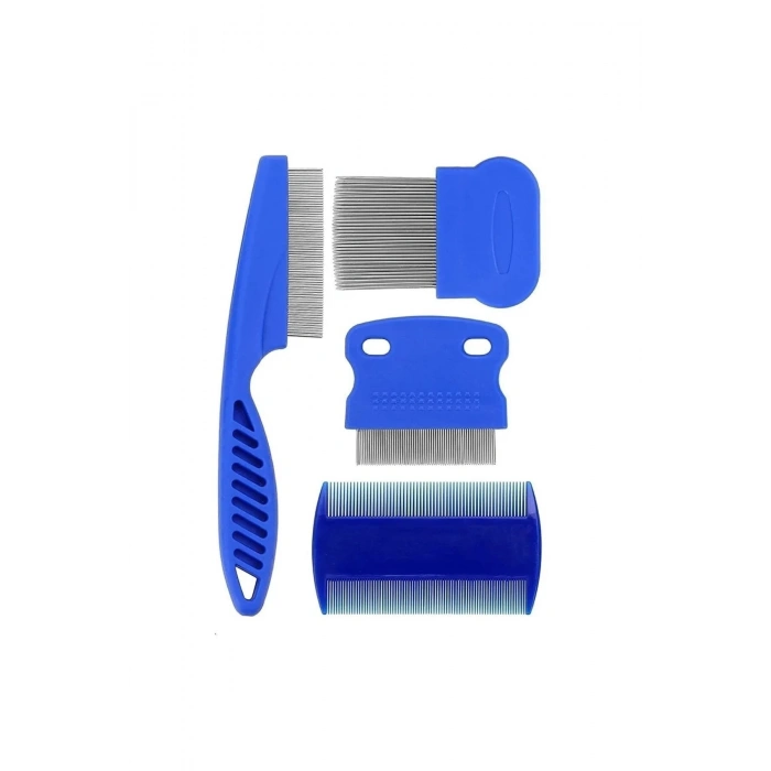 4lü Kedi Köpek Bit Tarak Seti