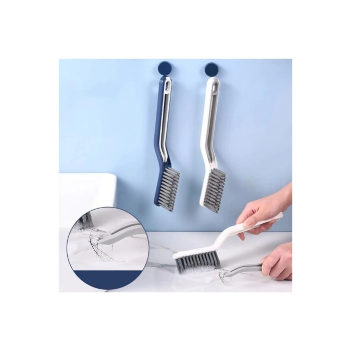 Sökme Aparatlı Cımbızlı Seramik Fayans Kapı Rayları Banyo Zemin Temizlik Fırçası