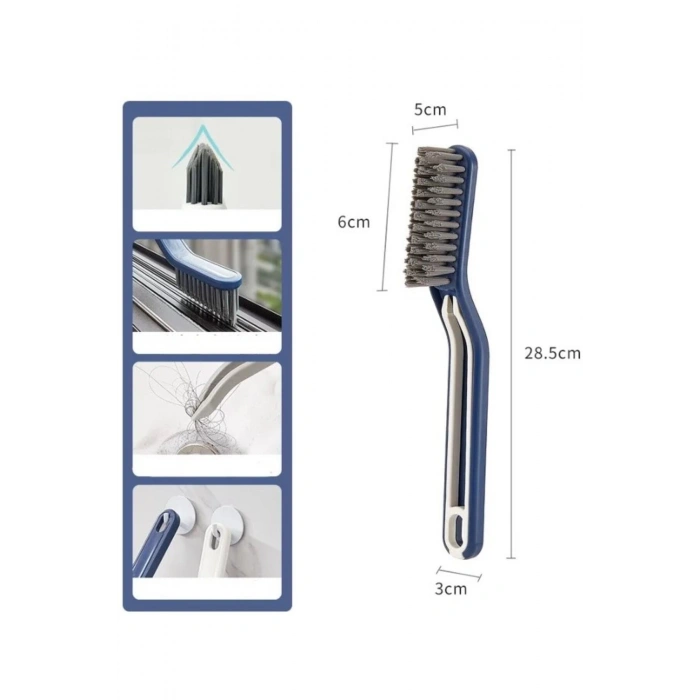 Sökme Aparatlı Cımbızlı Seramik Fayans Kapı Rayları Banyo Zemin Temizlik Fırçası