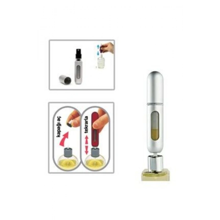 Cep Parfüm Şişesi Doldurma Atomizer Çantalık Dolabilir Mini Şişe