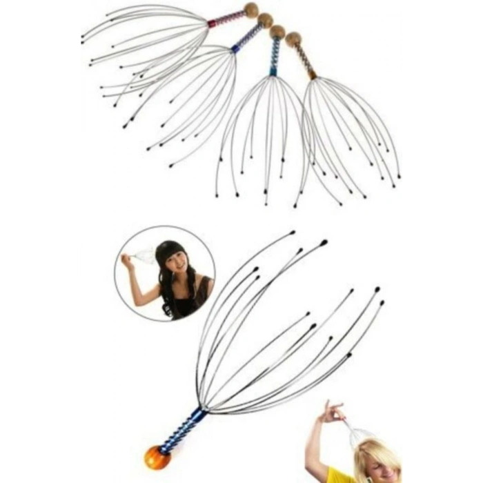 Kafa Masaj Aleti Baş Boyun Saç Kaşıma Teli