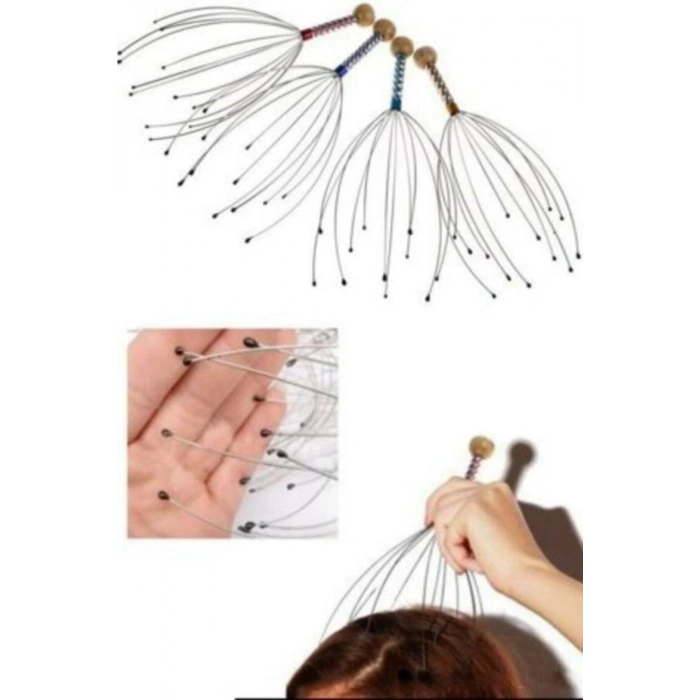 Kafa Masaj Aleti Baş Boyun Saç Kaşıma Teli