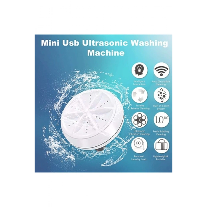 Mini Portatif Çamaşır Makinesi