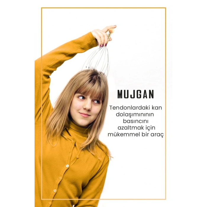 Kafa Masaj Aleti Baş Boyun Saç Kaşıma Teli