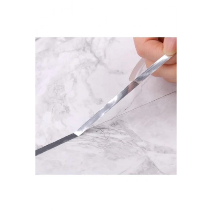 1 Cm 50 Metre Gri Fayans Arası Yapışkanlı Şerit Bant Derz Bandı