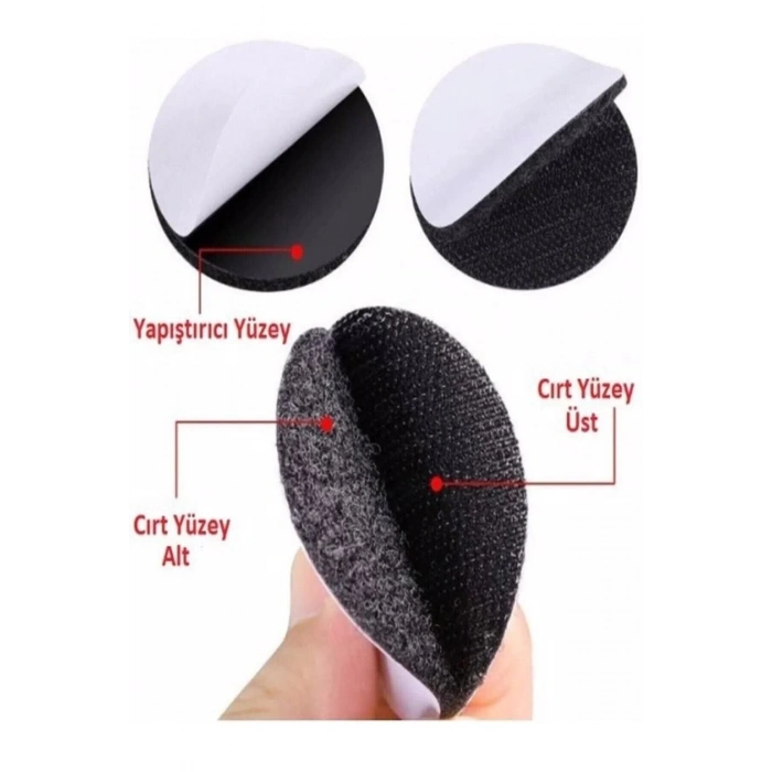 10 Adet Halı Kilim Nevresim Örtü Kaydırmaz Minder Cırt Bant Seti Yapışkanlı Halı Kaydırmaz