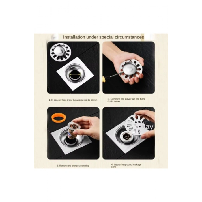 Koku ve Geri Akış Önleyici Gider Aparatı