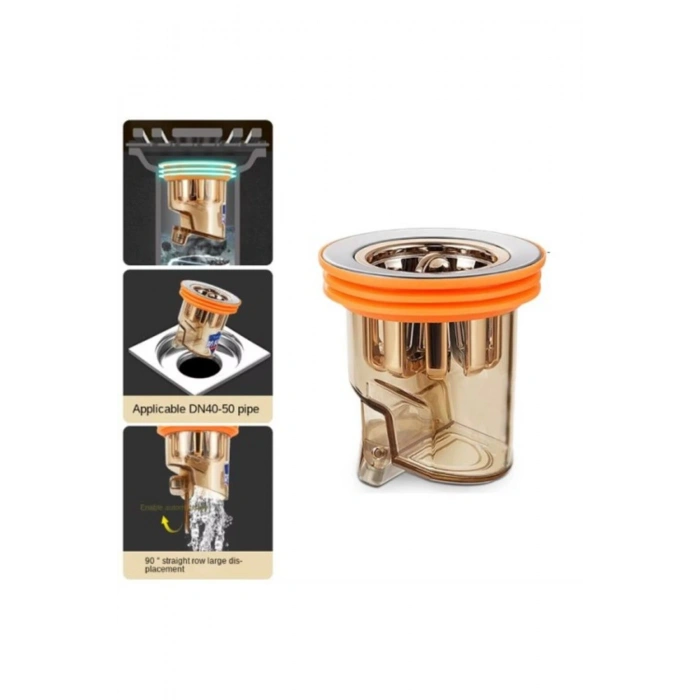 Koku ve Geri Akış Önleyici Gider Aparatı