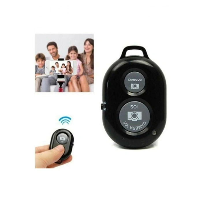 Bluetooth Kumanda Tüm Telefon Ile Uyumlu Video Selfie 10 Metre Menzil