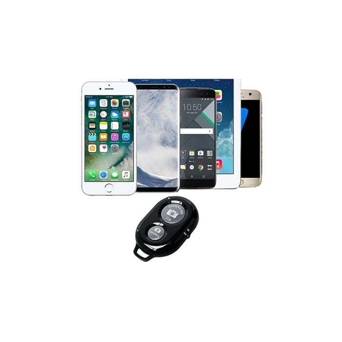 Bluetooth Kumanda Tüm Telefon Ile Uyumlu Video Selfie 10 Metre Menzil