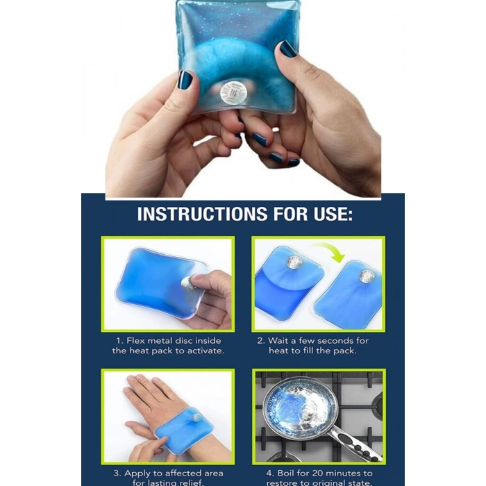 Cep Sobası Sihirli El Isıtıcı Jel 1 Ad. Kare Şekilli Isınmatik Avcı Balıkçı Dağcı Kamp El Isıtıcı