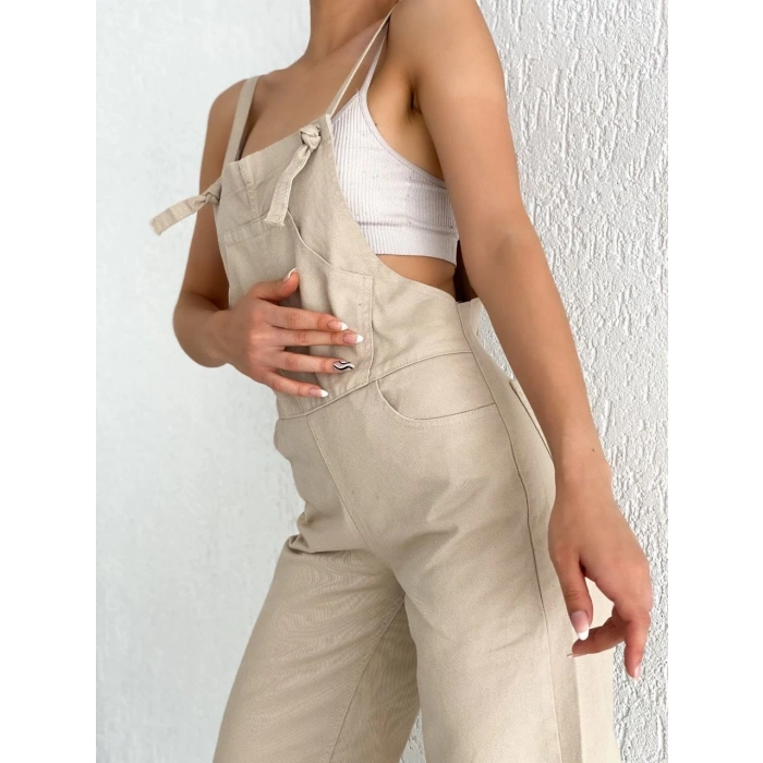 Denim Bahçıvan Salopet