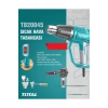 Sıcak Hava Tabancası 2000 W Ayarlanabilir Sıcaklık Yüksek Kalite Tb20045 Elits Hırdavat