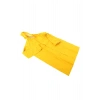 Unisex Sarı Pvc Yağmurluk Xxl Çıtçıtlı Model Kalın