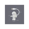Astronot Lamba Led Usb Gece Lambası Klavye Işığı Kitap Okuma Işığı