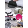 Pratik 10 Adet Halı Kilim Minder Nevresim Örtü Kaydırmaz Cırt Bant Seti Yapışkanlı Halı Kaydırmaz