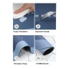 Sihirli Süper Su Emici Banyo Ayak Paspası, 38*58 Cm Ölçü/ Kaymaz Tabanlı Oval Abdest Paspası
