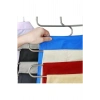 Carat Home 5 Katlı Metal Pantolon Eşarp Askısı Gardrop Askılık