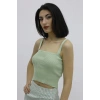 Askılı Triko Büstiyer Yeşil - P-019917