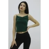 İp Askılı Bluz Zümrüt - P-019894