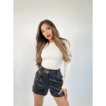 3062 SAĞ ÖRGÜ KAZAK-KREM