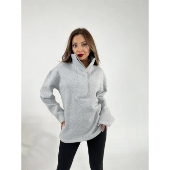 6616 SWEAT-GRİ MELANJ