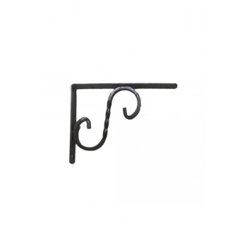 Ferforje Raf Altı Lüks Siyah