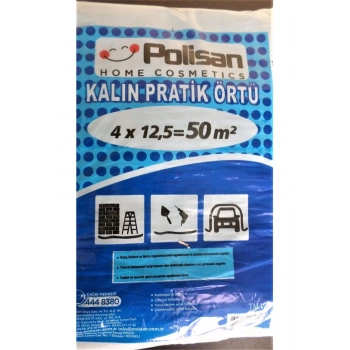 Marka Koruyucu Kalın Pratik Örtü 4x12,5= 50m²(1adet)