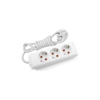 Adipa Nx Viko Multi-let Kablolu Grup Priz 3 Lü 2 Metre