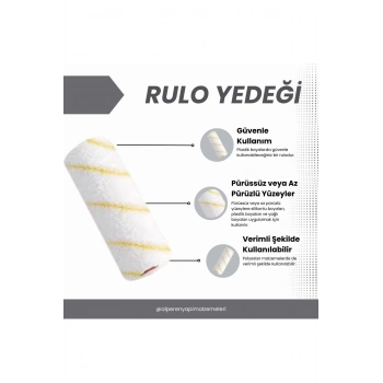 2223 Parmak Rulo Yedek Uç 10 Cm